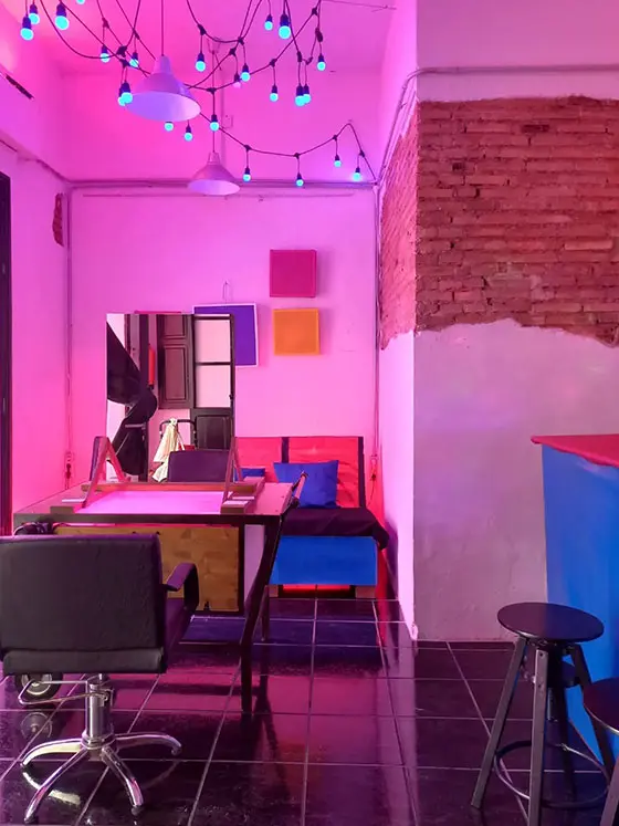 COLOR BAR instalación