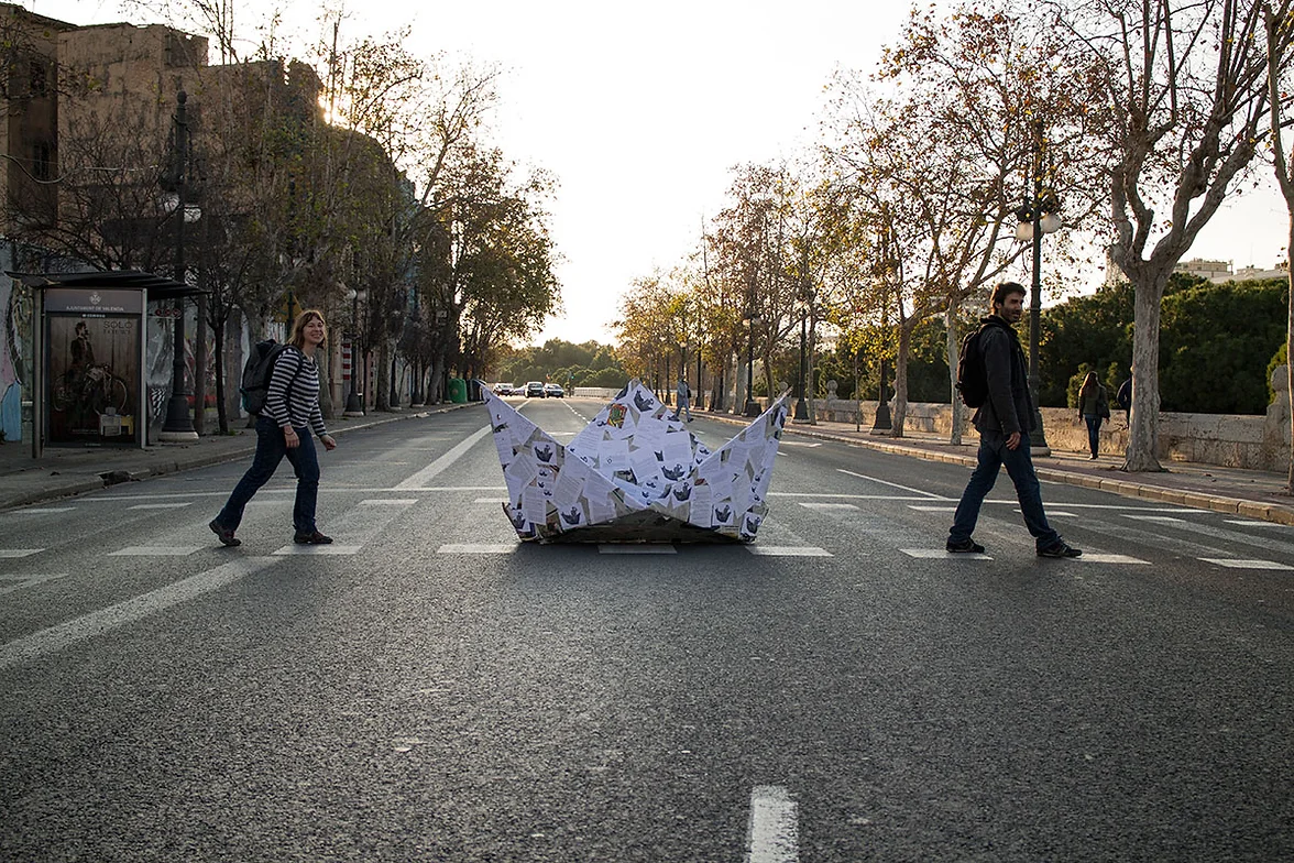 Enredant Ciutat Vella intervención