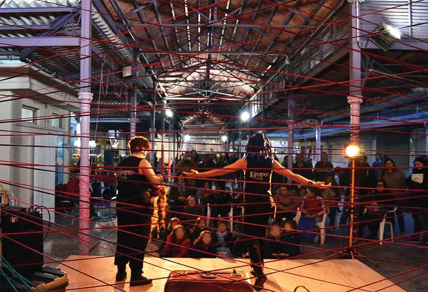Inauguración con Kankaneo teatro